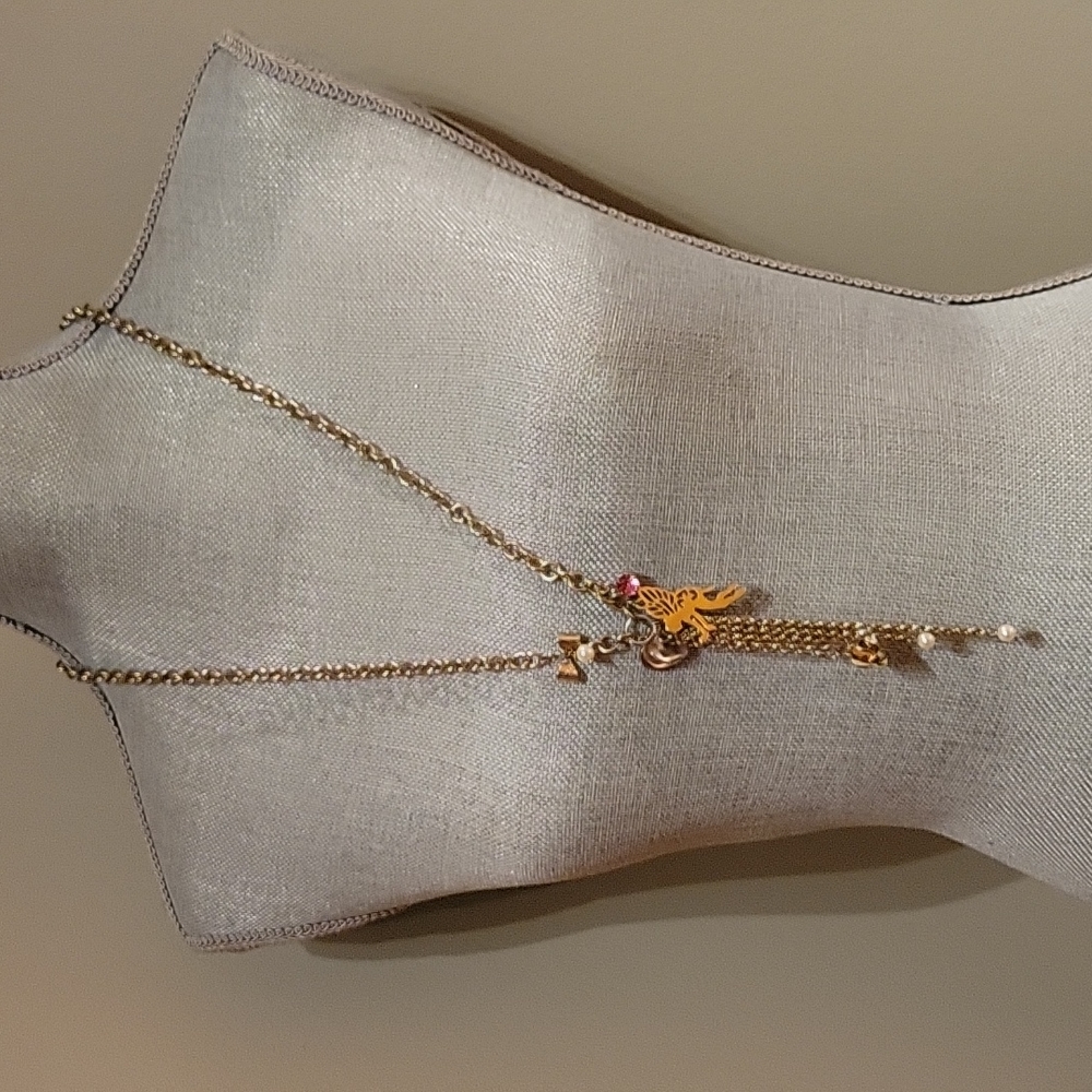 Authentic Betsey Johnson Fairy Necklace